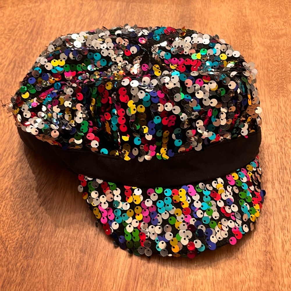 Girls Sequin Fedora